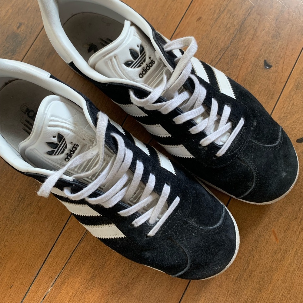 Adidas OG Gazelle Black & White , Size 8